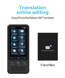 Traducteur audio de langue T18 138 dispositif de <span class=keywords><strong>traduction</strong></span> en ligne double bande WIFI Photo 17 traducteur <span class=keywords><strong>vocal</strong></span> de poche intelligent hors ligne - Product Image 4