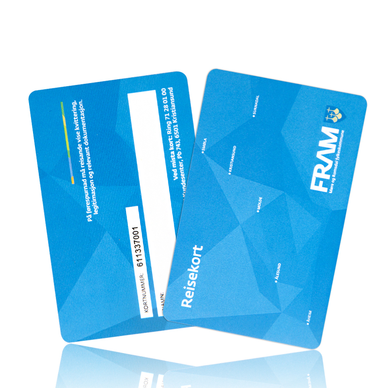 13 56Mhz Plastic Nfc Business Card