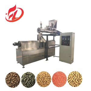 Jinan Factory maquinaria de procesamiento de alimentos para peces 200-250 kg/h línea de producción de extrusora de doble tornillo - Product Image 6