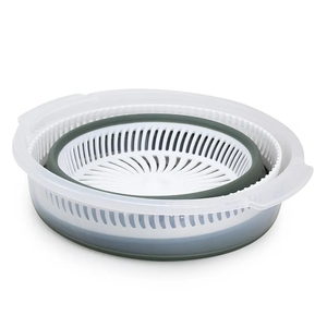 Panier de vidange pliant en silicone pour évier de cuisine Lavabo rétractable et réglable Panier <span class=keywords><strong>Amoy</strong></span> - Product Image 3