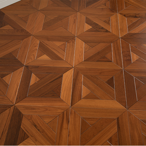 AVANTIMORA Parquet de Teca Multicapa de 14mm con Sistema T&G, Personalizable, Reductor de Ruido, Certificado FSC y RoHS, Grado ABCD, Diseñado para Escaleras - Product Image 1
