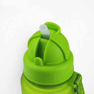 Botella de Agua de Plástico Reutilizable de Diseño Bonito UZSPACE, Botellas de Agua de Plástico Tritan Libres de BPA con Pajita para Bebés, Niños y Escuela - Product Image 3