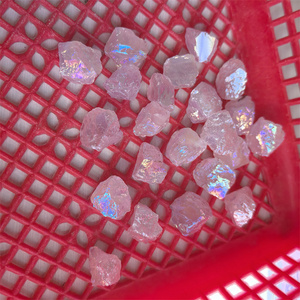Cristalli Grezzi Miniatura All'Ingrosso, Pietre Curative Naturali, Cristallo Grezzo di <span class=keywords><strong>Quarzo</strong></span> <span class=keywords><strong>Rosa</strong></span> Angel Aura per Feng Shui - Product Image 2