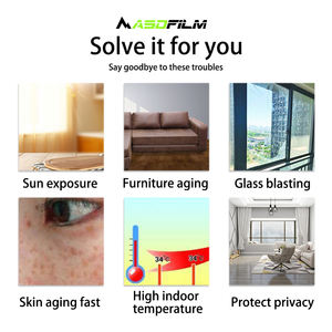 Película Adhesiva para Ventanas de Privacidad, Blanca Mate Esmerilada, de 1.52x30m, para Baño, Hogar, Vidrio, <span class=keywords><strong>Vinilo</strong></span> Adhesivo para Cubrir Ventanas y Puertas - Product Image 5