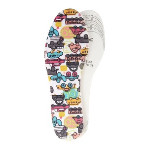 Semelle intérieure en Latex de coton de haute qualité mignon dessin animé évolutif pas cher mince soins des pieds confort mousse de Latex semelle intérieure pour enfants - Product Image 4
