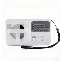 Radio numérique d'urgence portable AM/FM à manivelle solaire, alimentée par batterie, avec lampe torche et fonction dynamo, compatible NOAA pour les informations météo et les alertes de tempête