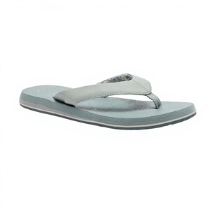 New Trendy Men's Plus Size Flip Flops Slippers Soft-soled <b>Clip</b>-on Beach Shoes Summer Comfort Lightweight Anti-Slip Casual PU - Product Image 2
