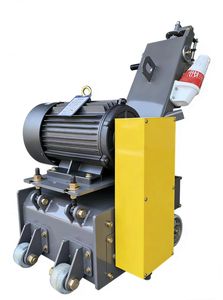 Meuleuse à béton 380V, moteur manuel 9KW, design compact jaune, machine de fraisage de sol pour la rénovation des surfaces routières - Product Image 3