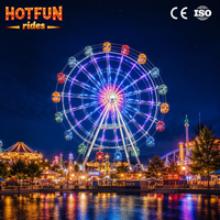 Grande Roue Gigante de 30 m, directement de l'usine, pour parcs à thème en plein air, manèges de fête foraine
