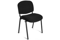 Chaise de bureau empilable sans accoudoirs, chaises pour personnel de formation et salle de conférence, modernes pour les invités