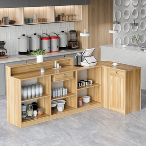 Café Tienda de té Restaurante Caja registradora Panadería Pastelería Mostrador Diseño de tienda - Product Image 6