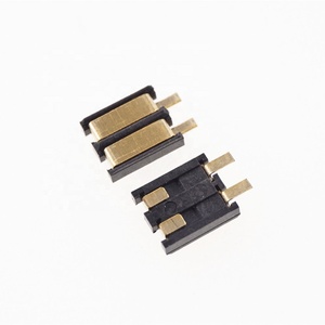 Conectores de Batería de Montaje Superficial SMD de 2 Pines, Contacto de Compresión de Resorte, Paso de 2.5 mm, Soldadura por Reflujo, Carga de Energía para PCB - Product Image 1