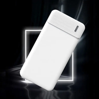 2025 LOGO personnalisé mince 10000 mah batterie externe 10000 Mah Led Logo Portable banques d'alimentation chargeur batterie charge Powerbanks avec cadeau