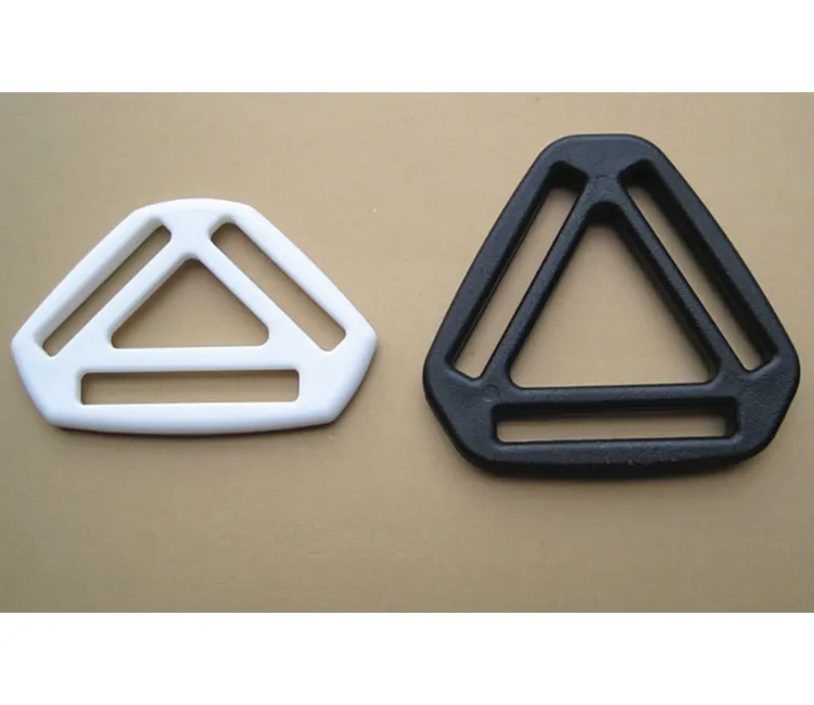 43MM Three Way Triangle Dress Belt Strap Buckle hook for Back Pad Webbing