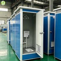 Baño Portátil Modular Británico Goeasy, Diseño Moderno, Baño Móvil para Exteriores, Panel Sándwich Personalizado