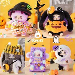 LOKIKI Mischief Series Caja ciega Halloween Navidad Colgante Caja ciega Chica Muñeco <span class=keywords><strong>de</strong></span> peluche Llavero <span class=keywords><strong>de</strong></span> juguete - Product Image 2