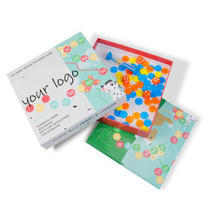 Juego de Cartas de Papel para Niños, Diseño de Dibujos Animados, Regalo de Cumpleaños, Navidad, Personalizado al por Mayor - Product Image 4