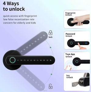 Mới đến tuya thông minh BT khóa cửa với wifi <span class=keywords><strong>RFID</strong></span> <span class=keywords><strong>IP</strong></span> Mạng-Kẽm hợp kim vân tay mật khẩu ứng dụng mở khóa ứng dụng tương thích - Product Image 3