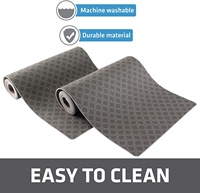 Étagère en feutre antidérapant imperméable de 12x59 pouces et doublure de tiroir pour tiroirs, étagères, armoires, rangement, cuisine et bureaux