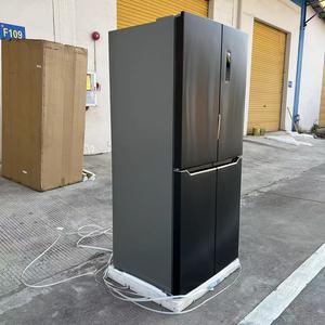 Réfrigérateur domestique de luxe à portes françaises OEM 465L, couleur bleu marine, prix usine de haute qualité, pour réfrigération - Product Image 4