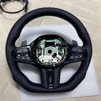 Volant chauffant noir pour BMW G20 G30 G21 G22 G23 320i 325i 330i 2019 2020 2023 volant en daim