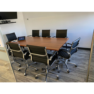 Bàn Họp Bằng Đá Cẩm Thạch Nhân Tạo Màu Trắng Bàn Họp Bóng Để Ả Rập Saudi - Product Image 5