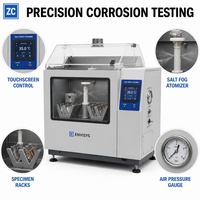 Cámara de Prueba de Pulverización Salina Continua Industrial de 108L-1440L, Probador de Corrosión con Pantalla Táctil PLC, ASTM B117 ISO 9227 NSS CASS Lab