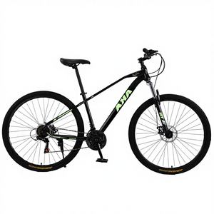 Bicicleta de Montaña Portátil de <span class=keywords><strong>29</strong></span> Pulgadas con <span class=keywords><strong>Suspensión</strong></span> en la Horquilla, Frenos de Disco Dobles, Cuadro Rígido, Capacidad de Carga de 150 kg, Unisex para Adultos, Venta al por Mayor de Fábrica - Product Image 2