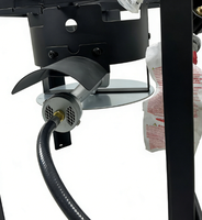 Quemador de Propano Portátil de Alta Resistencia para Exteriores, Regulador de 10 PSI, Estufa de Gas Ligera de Hierro Fundido, Caldera para Langostas de 50000 BTU, Manual