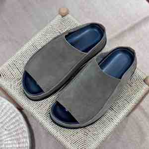 Tongs d'été pour hommes à bout carré, respirantes, antidérapantes, avec semelle en caoutchouc, pour le bureau, les loisirs et la plage, style jeune - Product Image 2