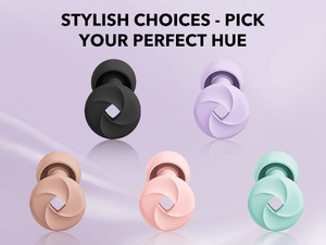 Tapones para los Oídos de Silicona con Logotipo Personalizado, 4 Tamaños, Insonorizantes, con Cancelación de Ruido, Puntas de Espuma Viscoelástica, Filtro, Tapones de Espuma para Dormir - Product Image 3