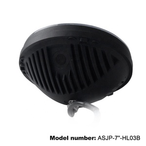 Faro LED de Haz Sellado de 7 Pulgadas con Anillo Halo Antiparpadeo de 24 V y 12 V con Luz de Conducción Diurna y Señal Ámbar para Jeep Wrangler JK TJ FJ Hummer <span class=keywords><strong>Defender</strong></span> - Product Image 2