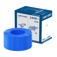 Fabricants de câbles SIPU de haute qualité 4 paires de câbles réseau UTP Ftp Cat5e Cat6 Câble Cat5 en rouleau de 305m pour la communication Internet