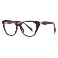 Lunettes en forme de chat pour femme, anti-lumière bleue, monture de créateur, avec décoration fantaisie en diamant, modèle 253