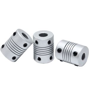 Accouplement flexible en alliage d'aluminium JRL OEM pour moteur d'imprimante 3D (structure mâchoire/araignée) – Garantie 3 ans - Product Image 3