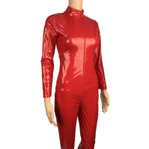 Women Halloween Cosplay Costumes <strong>Red</strong> Leather Masquerade Women Little <strong>Devil</strong> Sexy <strong>Dress</strong> - Product Image 3