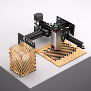 Nueva tecnología NEJE 3 E40 80W 170x170mm MEMS 450nm mini máquina de grabado láser portátil Máquina cortadora de grabado láser - Product Image 2