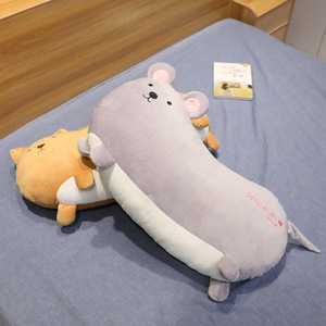 Animal de bande dessinée en peluche saucisse oreiller cadeau jouet dessin animé enfants oreiller coussin cadeau - Product Image 5