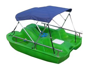 Bicicleta Acuática Doble Tandem para Ciclismo, Hidrobicicleta Flotante Recreativa, Triciclo de Doble Pedal de Plástico para Uso en Agua al Aire Libre - Product Image 3
