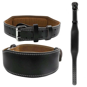 Cinturón de Levantamiento de Pesas Profesional de Cuero Vacuno de Alta Calidad, Cinturones de Gimnasio para Entrenamiento de Fuerza y Potencia - Product Image 1