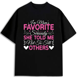 Camiseta de algodón 100% para mujer, 180 g/m², corte regular, cuello redondo, estampado serigráfico, diseño de letras ecológico, venta al por mayor desde EE. UU. - Product Image 1