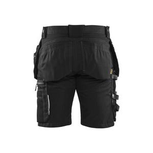 BLAKLADER - 159818609900C64 Craftsman <b>shorts</b> with <b>stretch</b> Black - EAN 7330509838570 <b>WORK</b> TROUSERS <b>WORK</b> <b>SHORTS</b> - Product Image 2