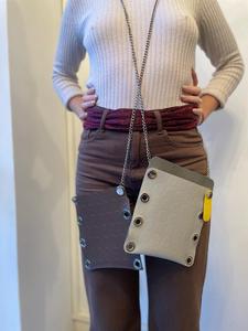 Migliori Mini Borse da Donna di Alta Qualità, Alla Moda, Fatte a Mano, per Tutte le Stagioni, Personalizzabili in PVC e Cotone, Stile Classico Rock, Sostenibili, Made in Italy - Product Image 3