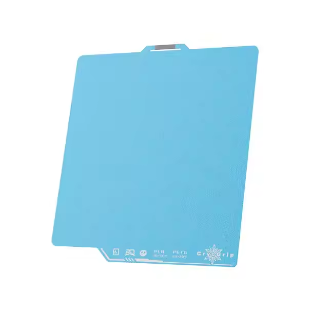 BIQU Panda BuildPlate CryoGrip Pro Magnetic PEI Spring Steel Sheet Double Sided for Bambu Lab X1/P1/A1 Series 3D Printer Upgrade