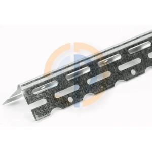 Nuovo Design Profilo di Finitura 23/13 Angolare a L Perforato per Protezione Angoli Muro Zincato - Product Image 5