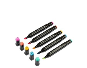 Ensemble de 36 marqueurs permanents à double pointe à base d'alcool pour étudiants, stylos d'art - Product Image 3