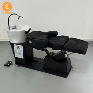 Sillón de Lavado Eléctrico <span class=keywords><strong>Elite</strong></span> Bsalon para Hombres con Bomba Hidráulica y Reposapiés Ajustable para Muebles de Peluquería - Product Image 2