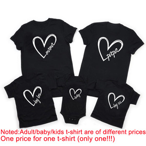 Vente en gros de tenues assorties pour la famille, à la mode, décontractées, d'été, t-<span class=keywords><strong>shirt</strong></span> respirant et solide avec imprimé personnalisé - Product Image 5
