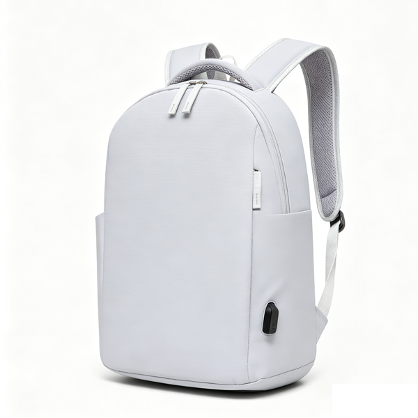 Unisex Solid Laptop Backpack