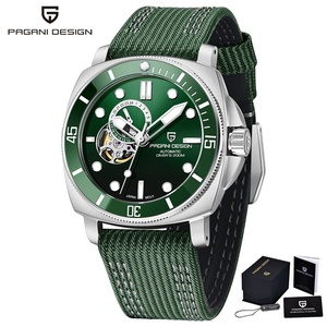 PD1736 PAGANI DESIGN 2025 Men Automatic <b>Mechanical</b> <b>Watches</b> Casual Fashion Sapphire Stainless Steel Diving TMI NH39 Reloj Hombre - Product Image 1